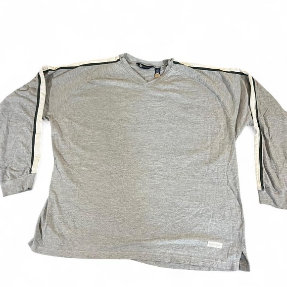 American Eagle Outfitters Other - American Eagle Y2K VTG Mens XL Striped‎ v neck long sleeve pullover